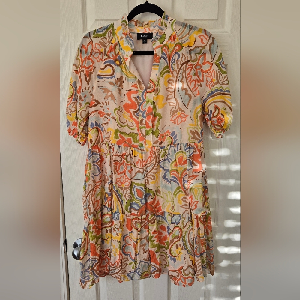 MSK Floral Dress